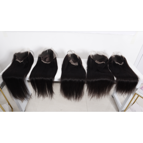 Great Wholesale Indian 100% Human Swiss HD Transparent brown Lace closure Glueless Raw Virgin Hair Wigs for Black Women
